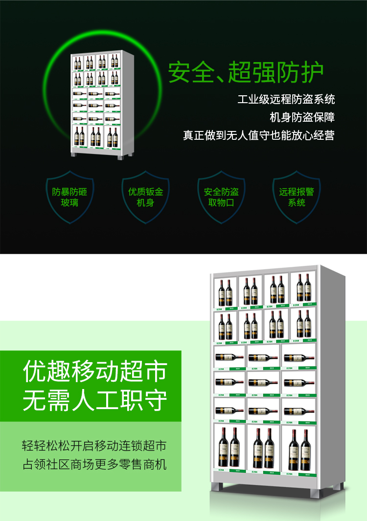 優(yōu)趣生活自動售賣機(jī) 20門副柜 綜合 成人 醫(yī)療機(jī)(圖3)